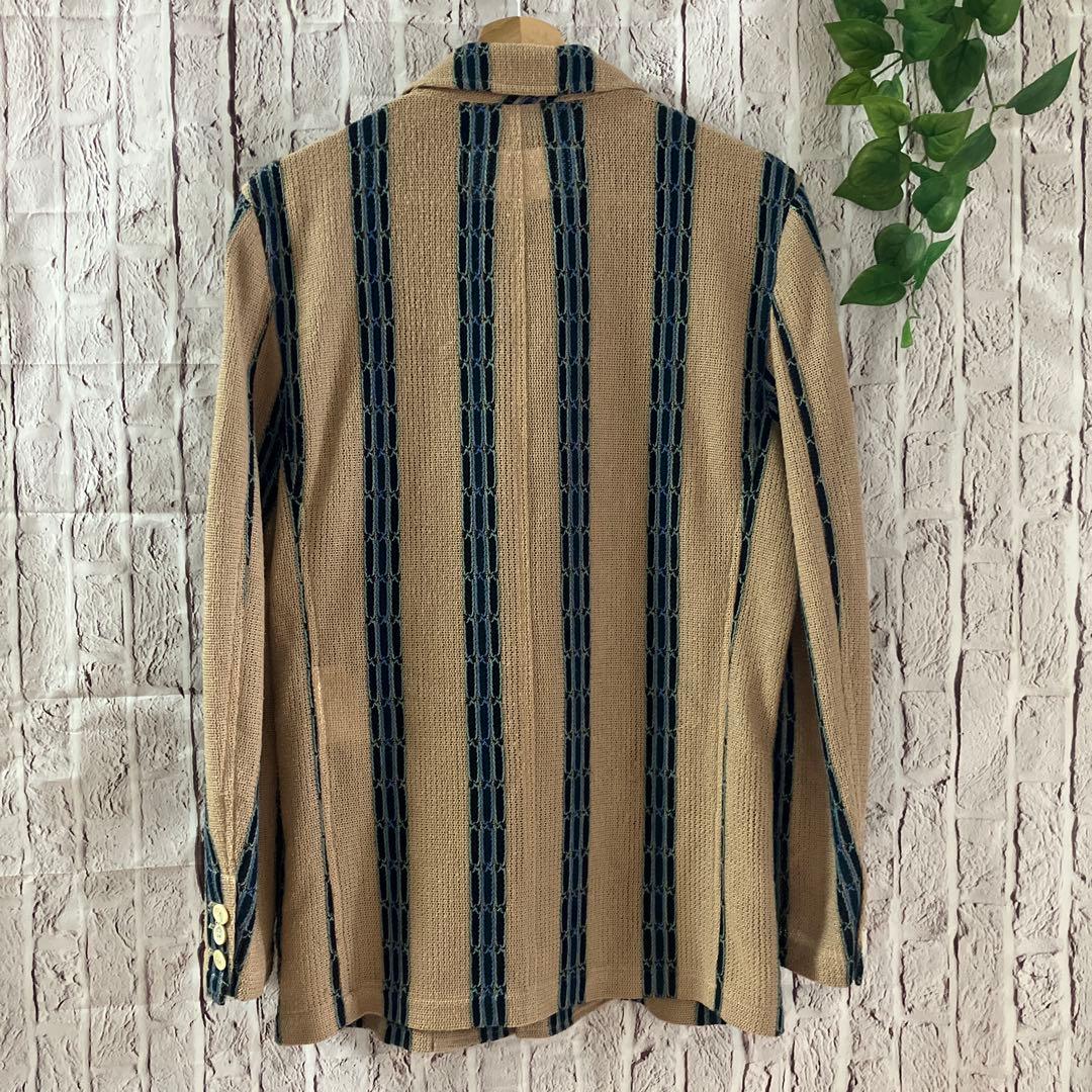 COMME des GARÇONS HOMME／ストライプ ジャケット日本製 S