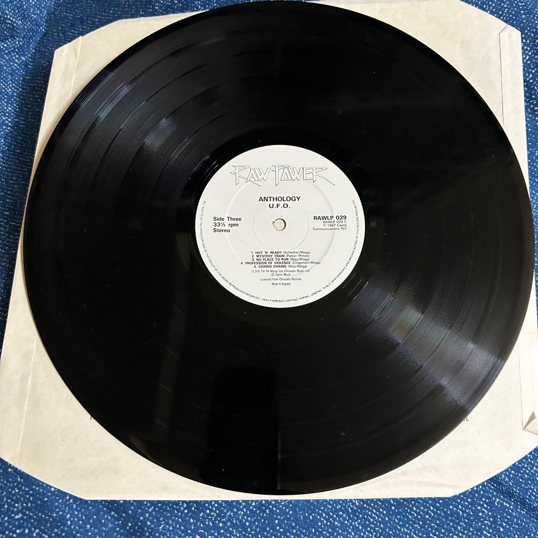 ［2枚組］UFOアンソロジーLPレコード ハードロック　ブリティッシュ　ロック