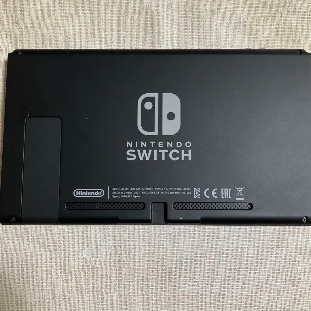 【美品】Nintendo Switch（グレー）SDカード付（128GB）