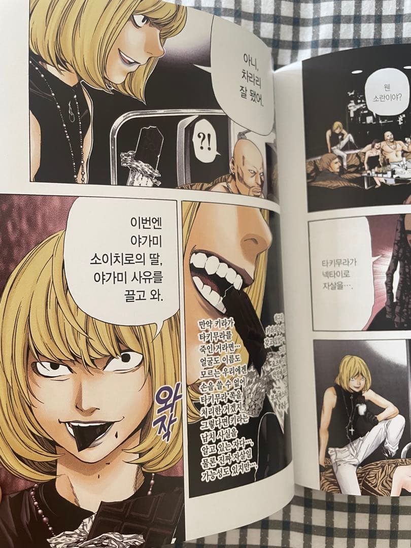 【美品】韓国語 デスノート カラープレート 全巻 漫画
