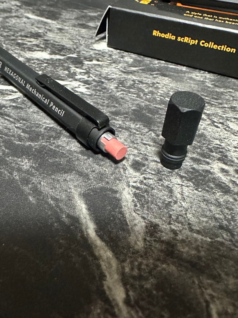 【美品】 シャープペンシルまとめ売り PF-05L3階建てペンケース付0.5mm
