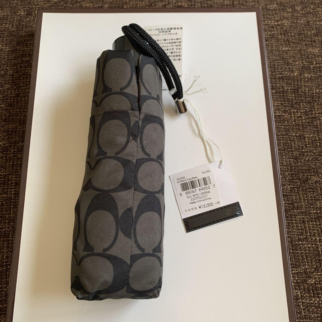 【新品】コーチ傘　折り畳み傘