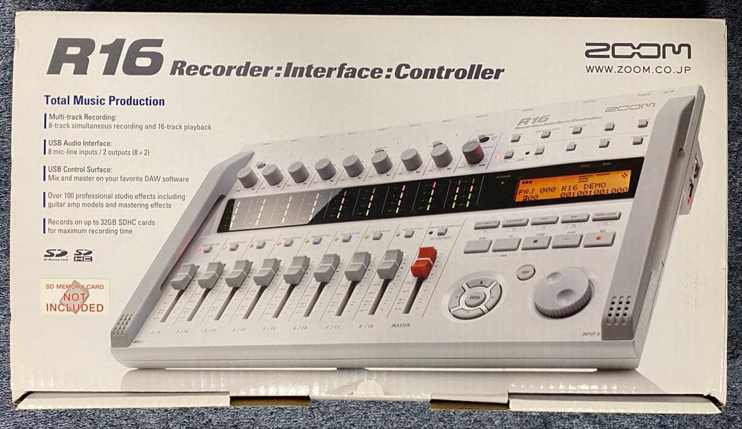 配信機器・PA機器・レコーディング機器 ZOOM R16 recorder:interface:controller