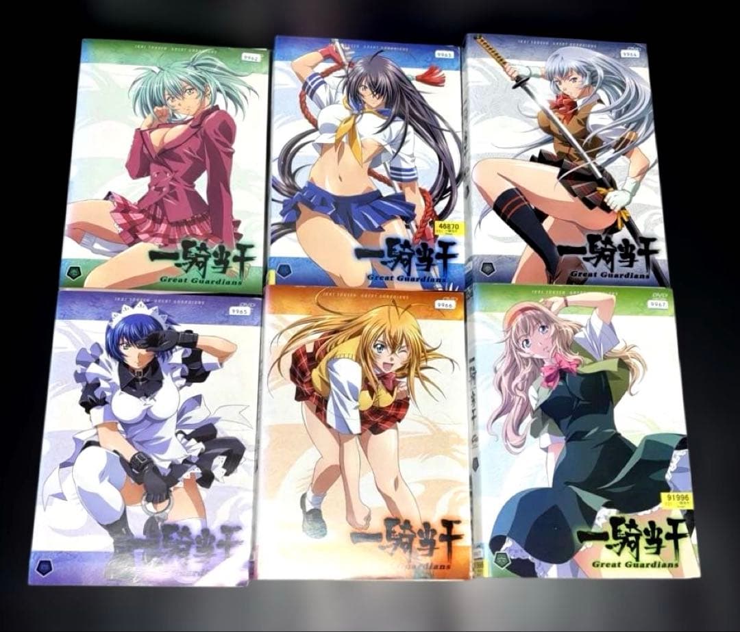 一騎当千 DVD 1期 ～ 4期 全25巻