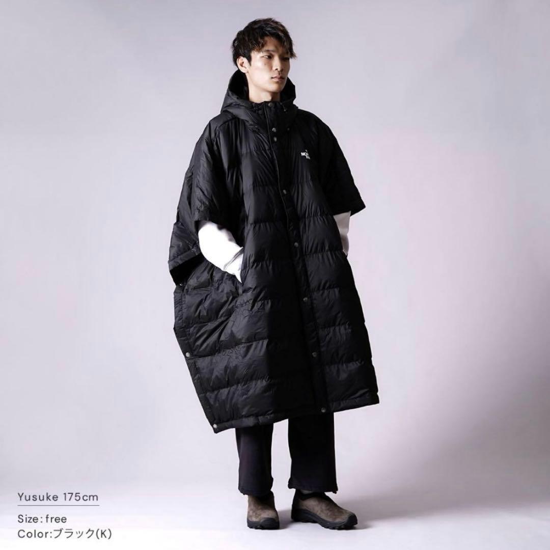 THE NORTH FACE パデッドポンチョコート フリーサイズ 新品未使用