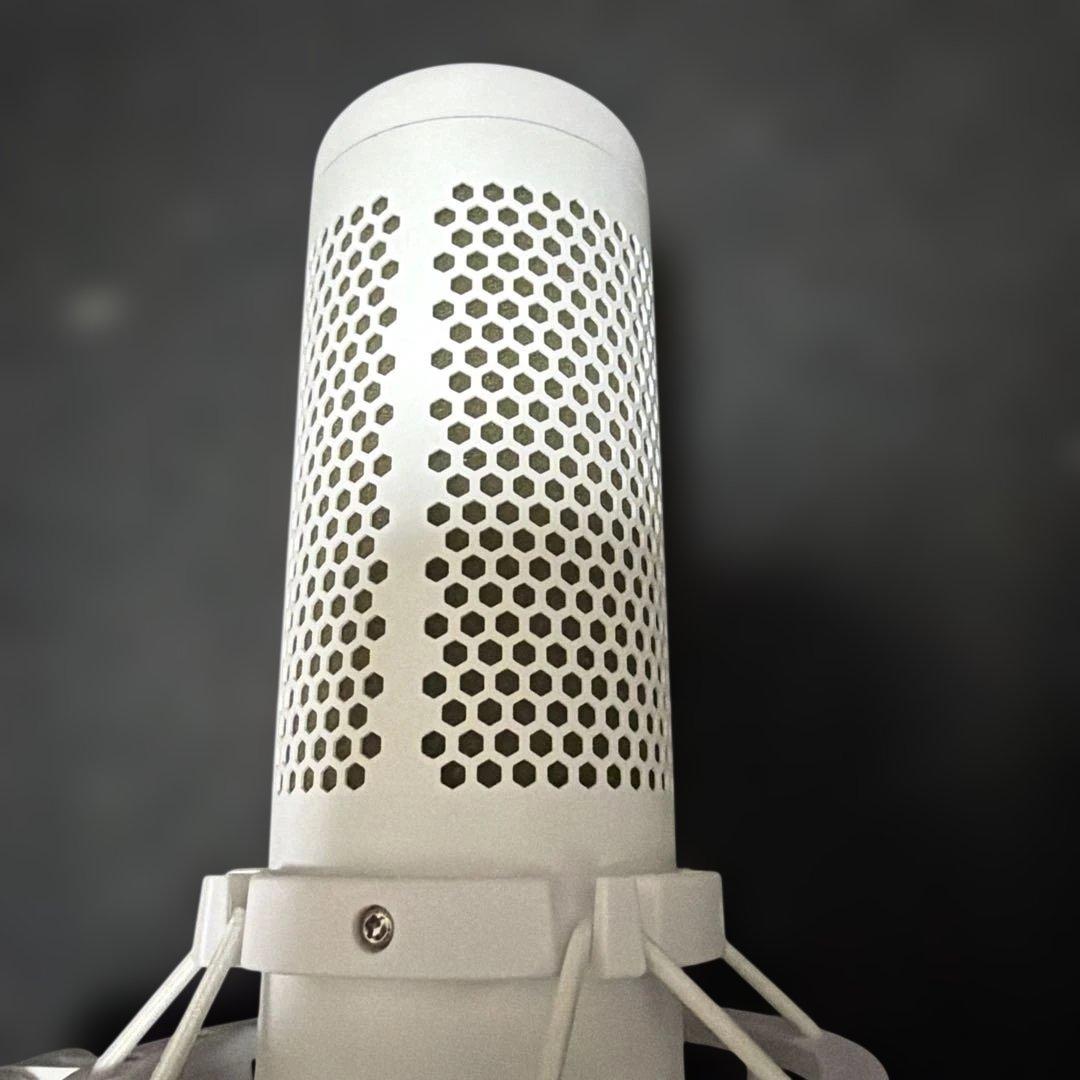 HYPERX QUADCAST S マイク　ハイパーエックスホワイト