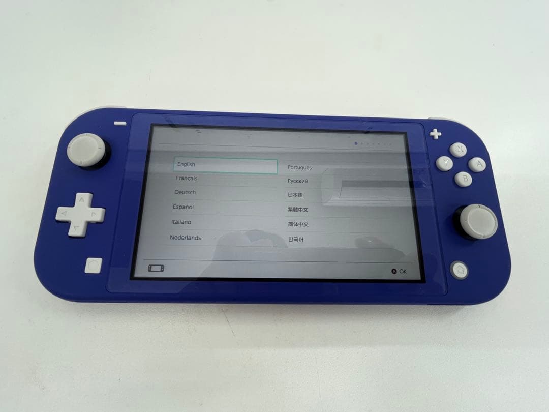 Nintendo Switch Lite 青　動作確認済み