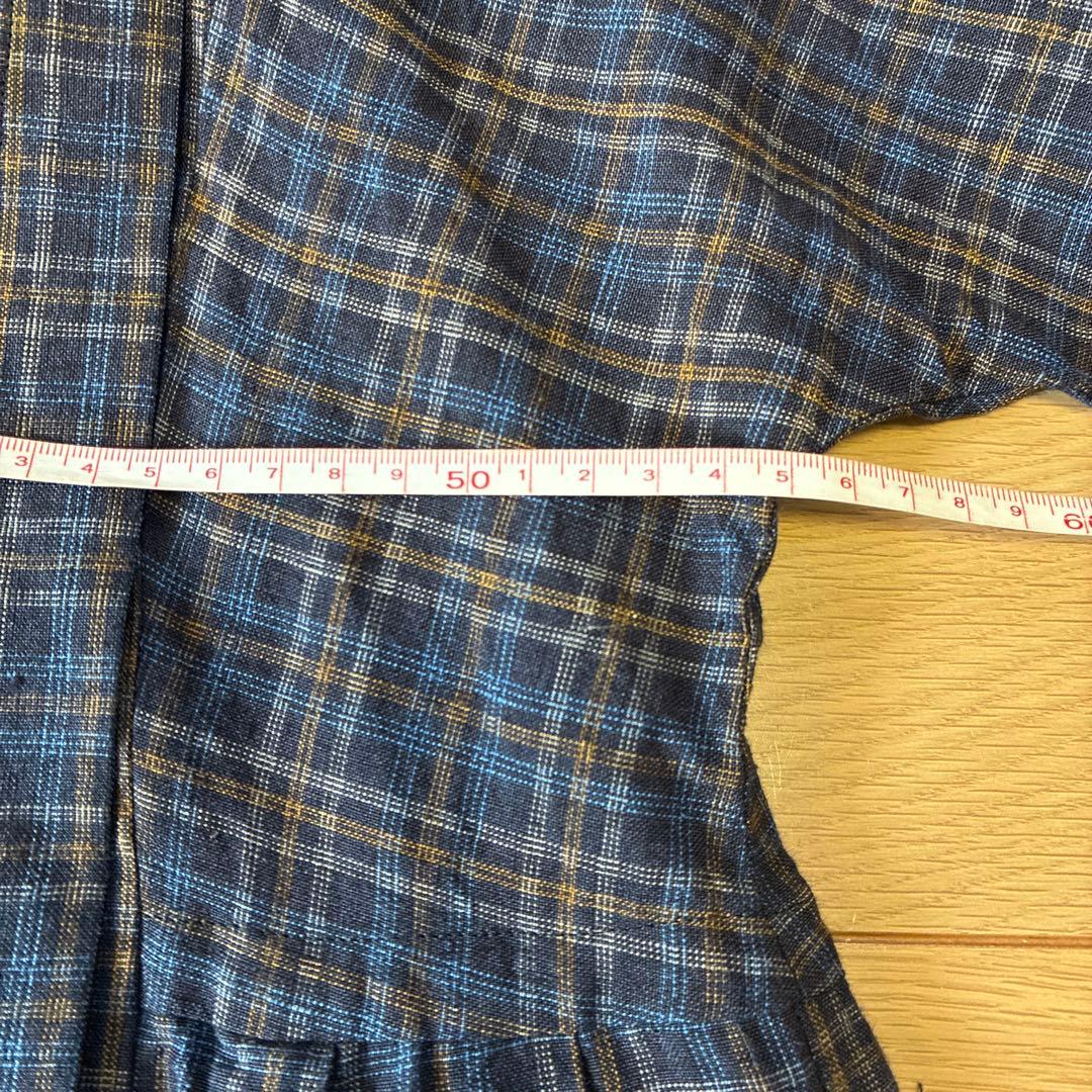 d*s様 ヴラスブラム リネンチェックワンピース