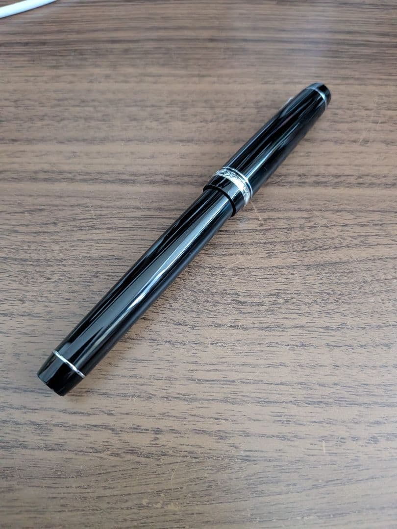 PILOT カスタム ヘリテイジ 91 万年筆 ブラック　14k