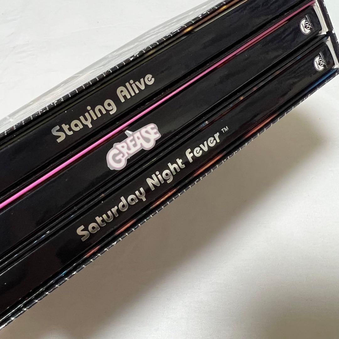 ジョントラボルタ サタデーナイトフィーバー ステインアライブ グリース dvd