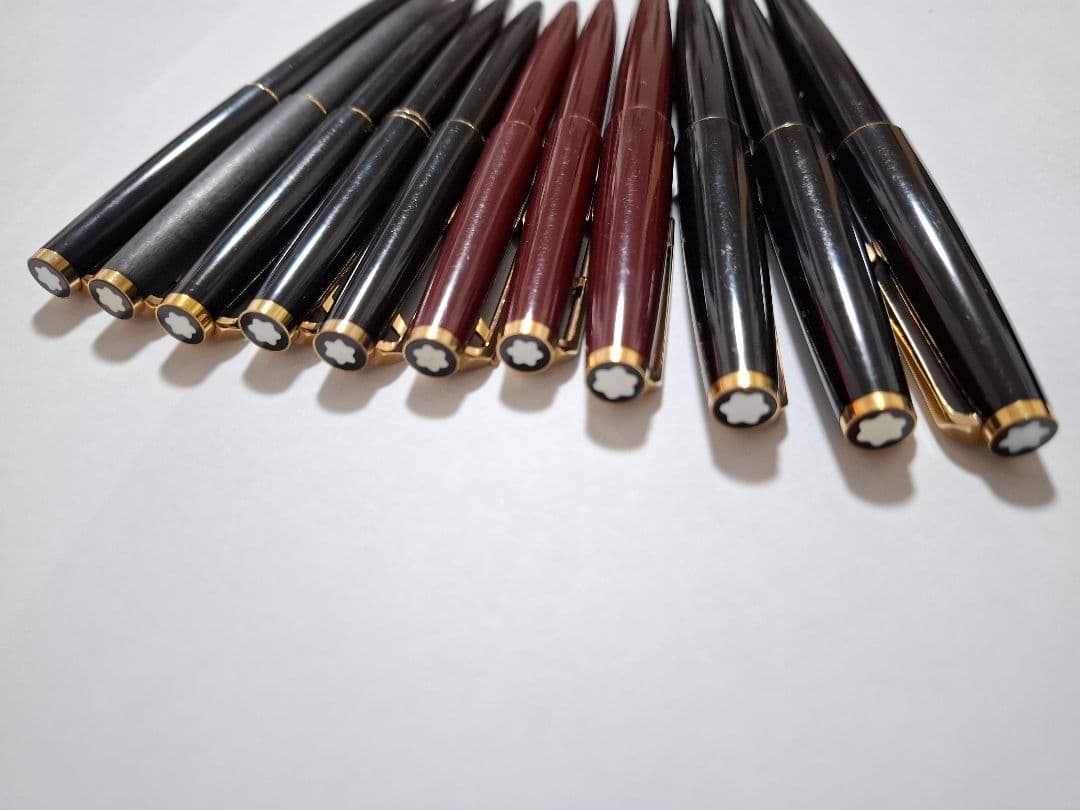 n*u様 MONTBLANC　万年筆4本　ボールペン7本　主にクラシック　ハンマ