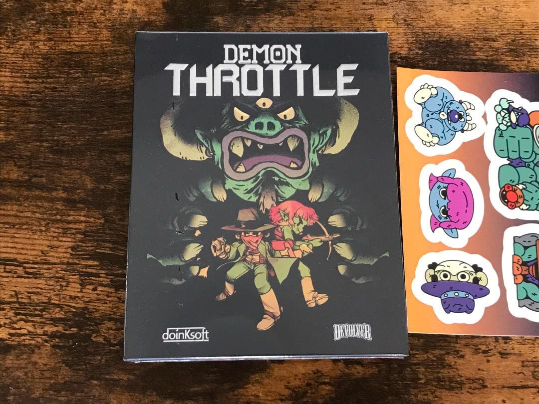 DEMON THROTTLE パッケージ版 限定版 スイッチ Switch