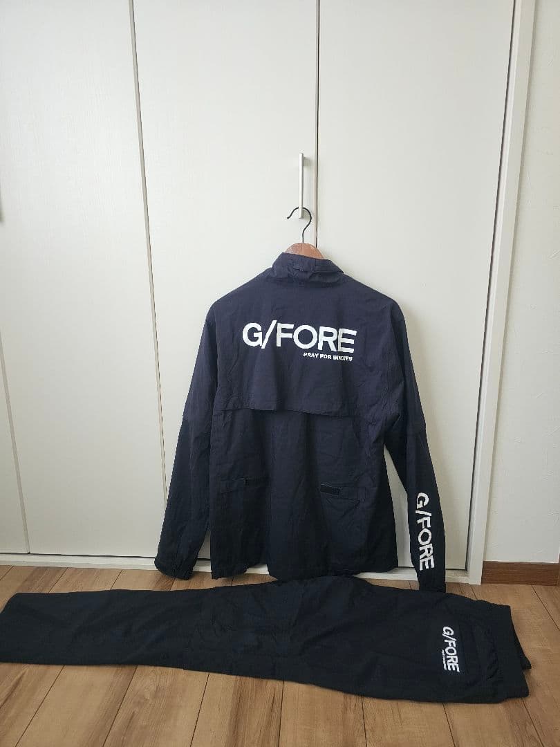ゆうたん G/FORE ジーフォア ゴルフ レインウェア セット
