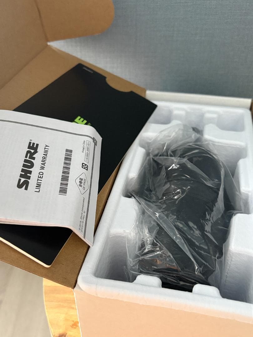 SHURE シュア MV7X ブラック ポッドキャスト 配信 マイクロホン