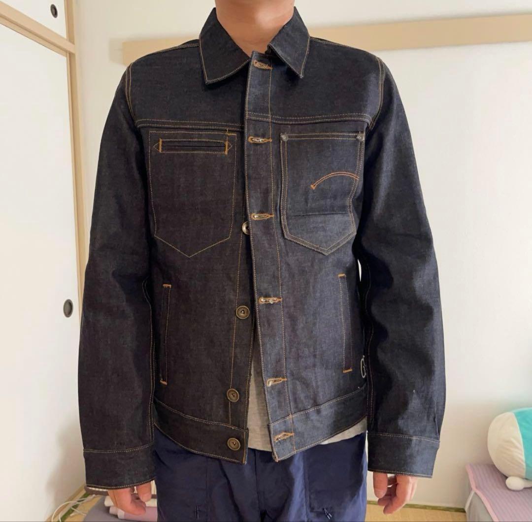 G-STAR RAW デニムジャケット XLサイズ リジッドデニム　ほぼ新品
