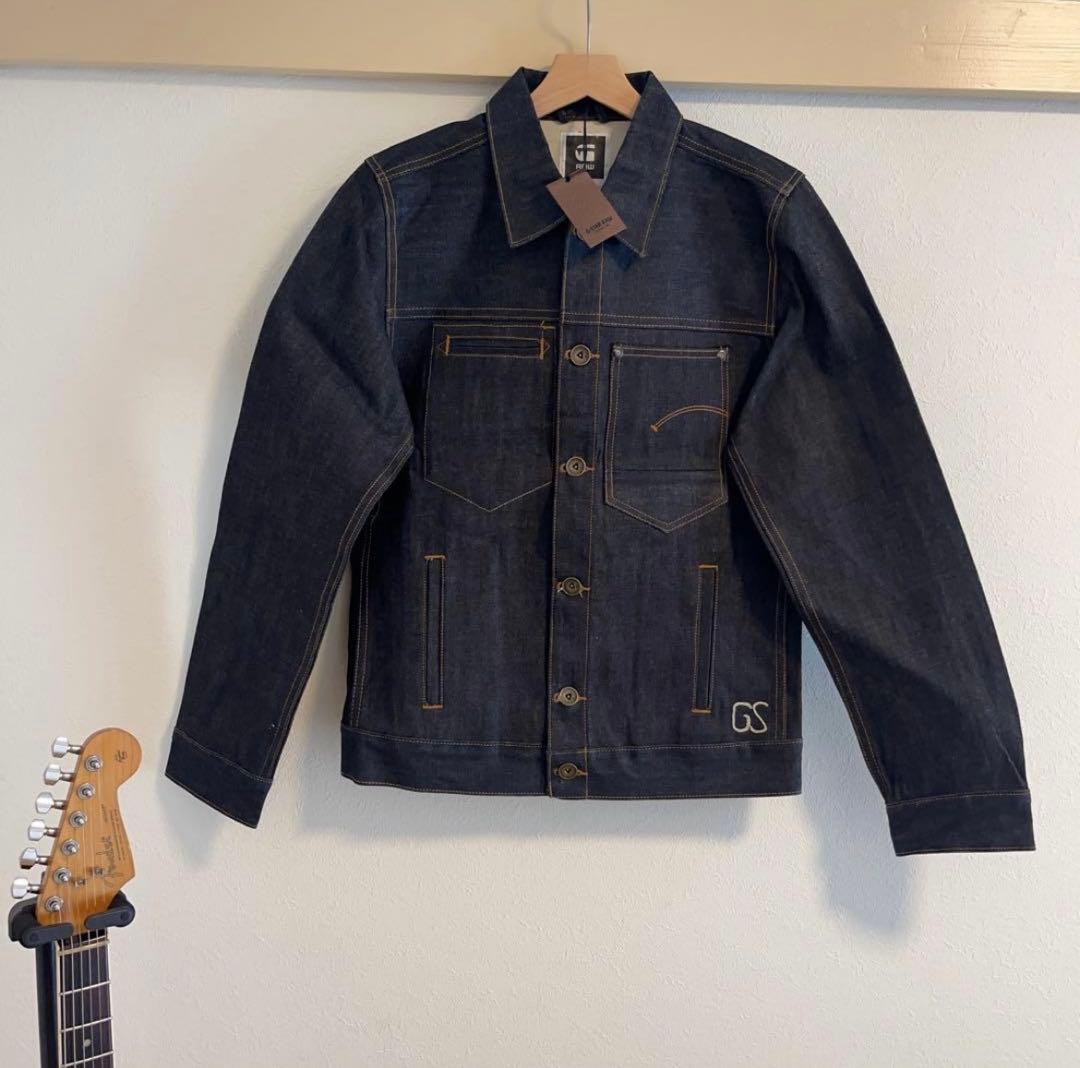 G-STAR RAW デニムジャケット XLサイズ リジッドデニム　ほぼ新品