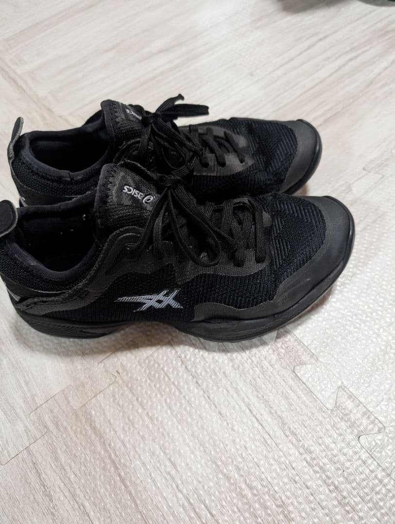 ASICS バスケットボールシューズ ブラック24.5cm