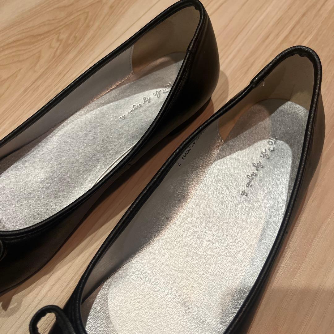 アニエスベー　バレエシューズ　agnès b. L ブラック　美品