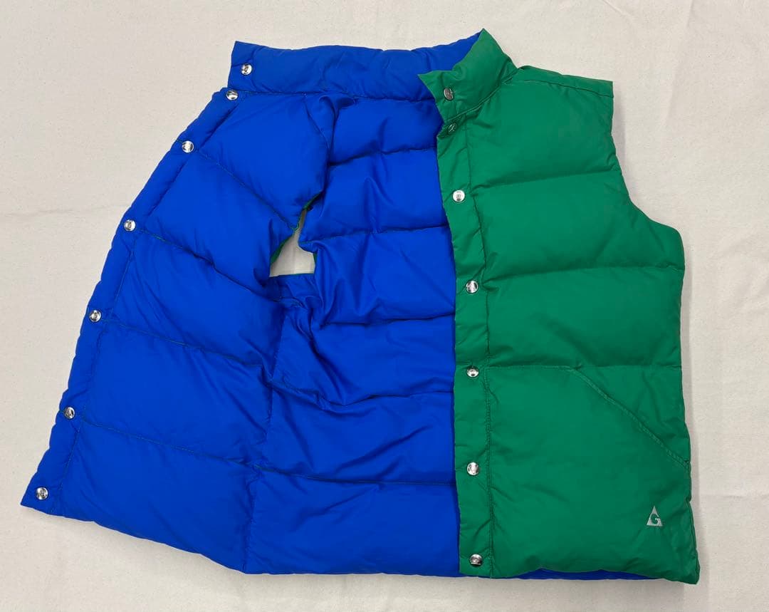 80's USA製 GERRY リバーシブルダウンベスト vintage