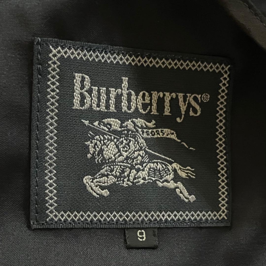 バーバリー　Burberry キルティングコート　ウエスト　黒