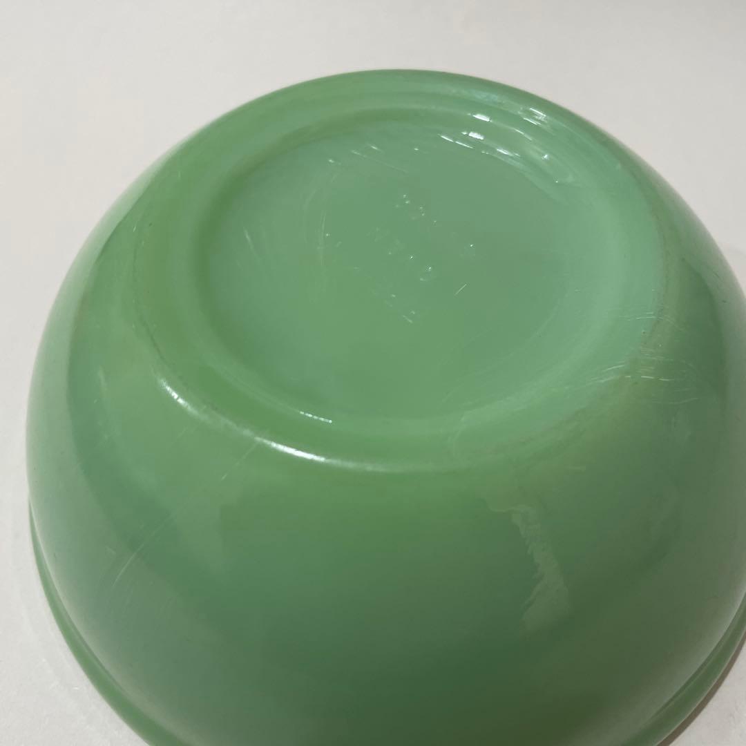 ビンテージ fire king ジェダイ 15ozボウル 初期ブロックレター刻印