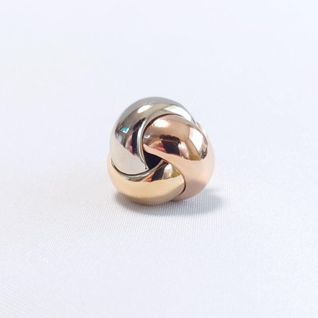 【新品仕上げ済】Cartier カルティエ トリニティ ピアス 片耳用 5338