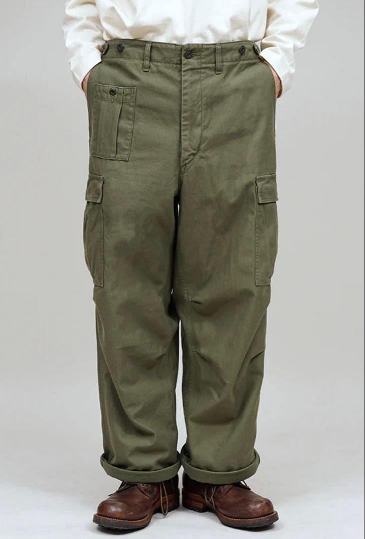 【ナイジェルケーボン】ARMY CARGO PANT 32インチ