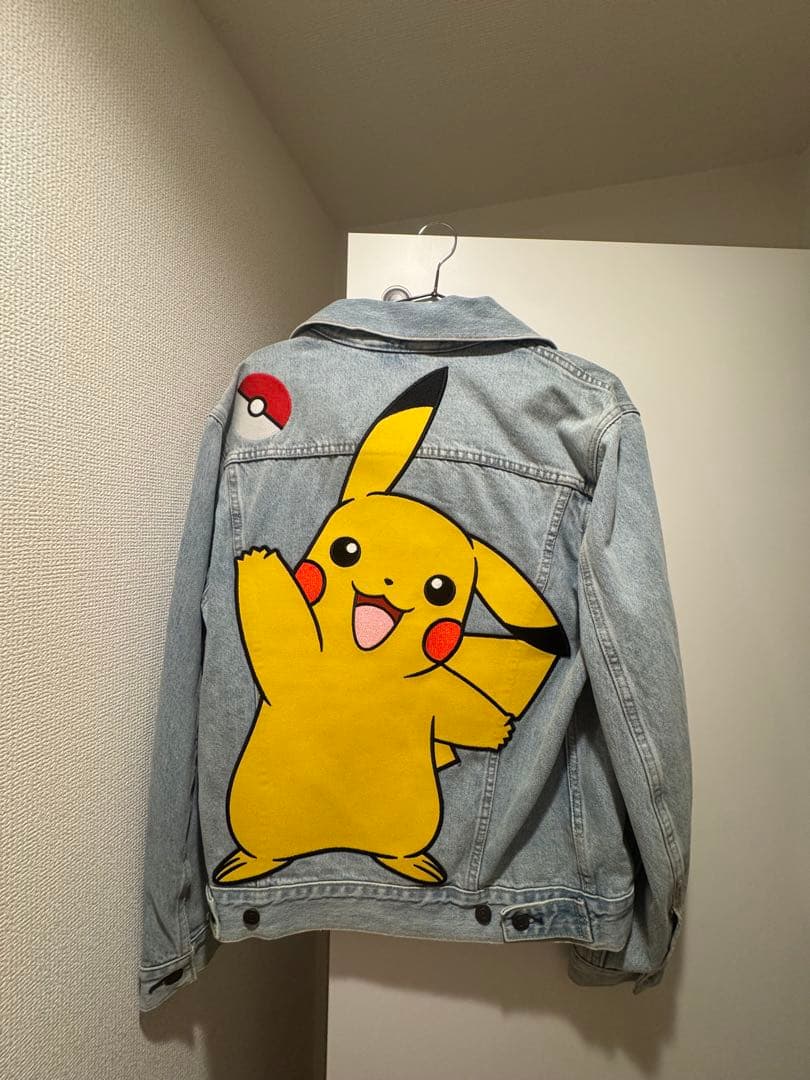 Levi's×Pokémon ピカチュウデニムジャケット Sサイズ
