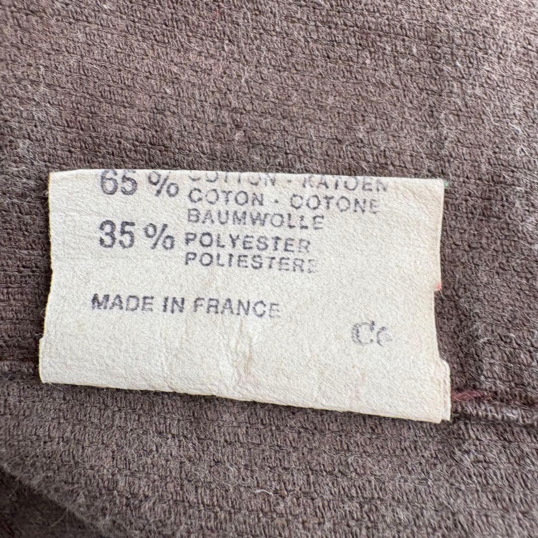 70sフランス製Levi’sコーデュロイジャケット白タブ 小文字eブラウン3rd