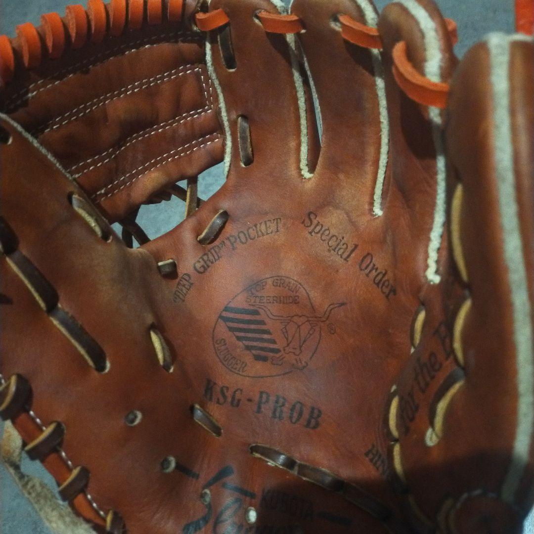 Slugger 硬式グローブ ブラウン トレーニング用
