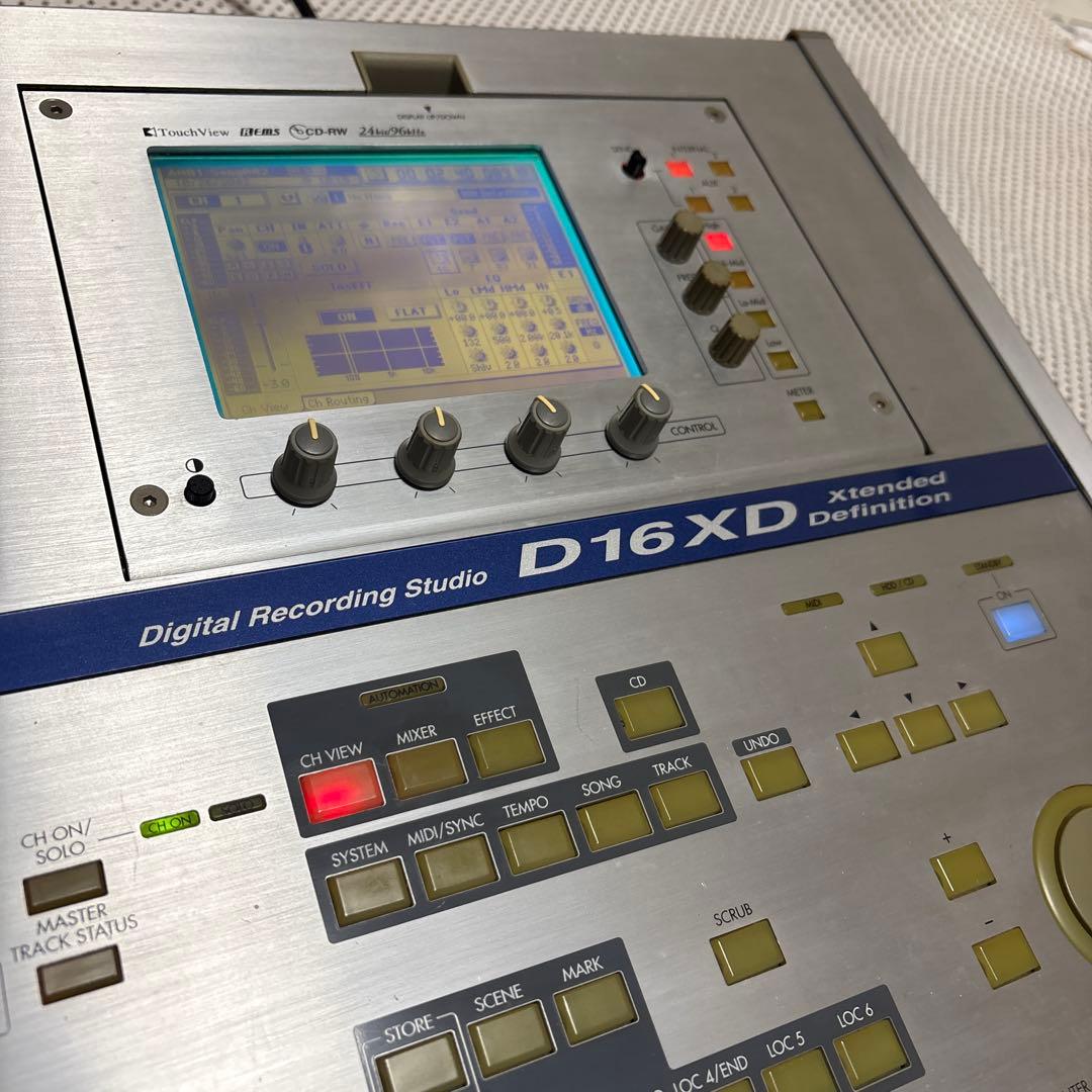 KORG デジタルマルチトラックレコーダー　MTR D16XD