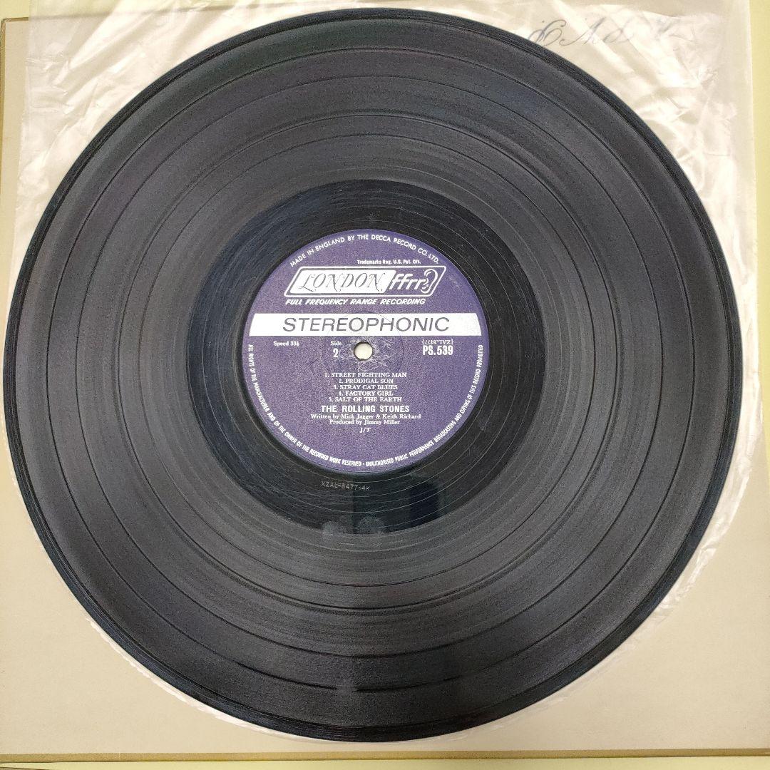 ザ・ローリングストーンズ Beggars Banquet LP フォノシート付き