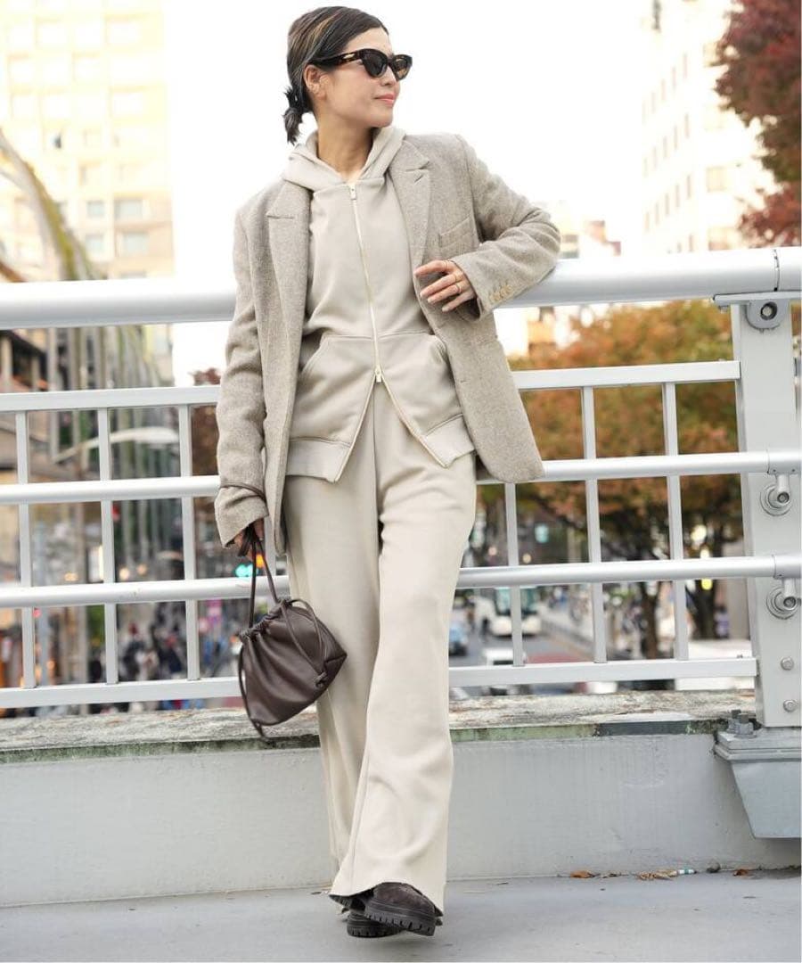 Deuxieme Classe*Warm ジップ フーディー
