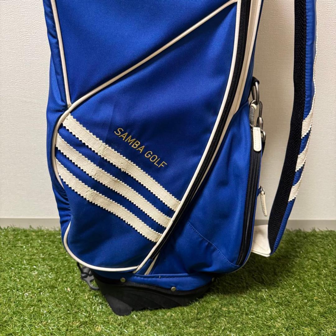 レア adidas アディダス SAMBA サンバ スタンド式 キャディバッグ