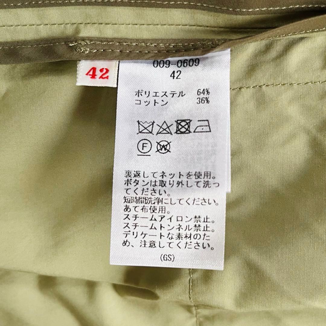 極美品XL✨インポートロッサRossa ジレ　ベスト　フリルくすみミント近年購入