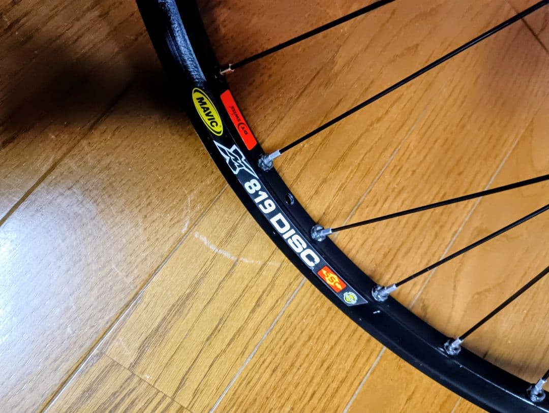 SUZUE ハブ+MAVIC XM819 ホイール（26インチ QR DISC）