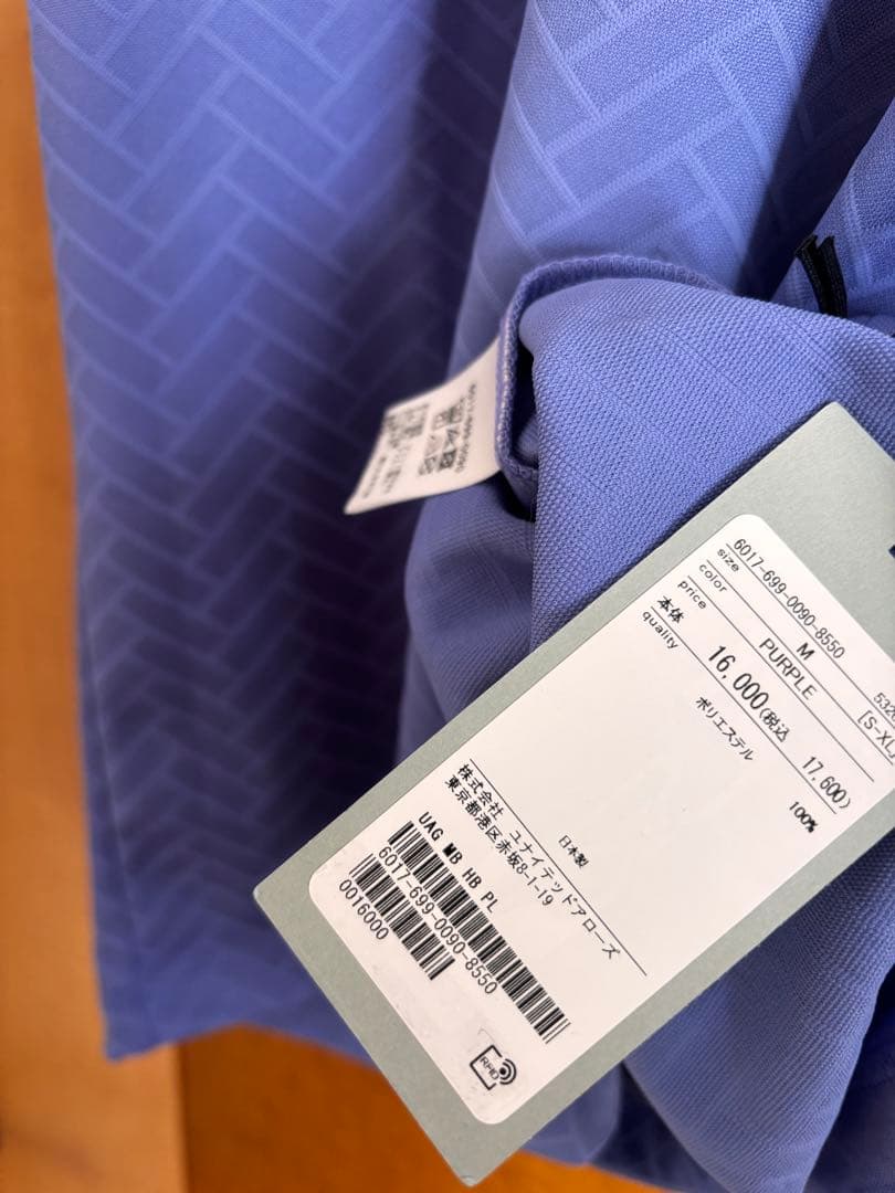 未使用 unitedarrows golf ポロシャツ 日本製 アローズ ゴルフ