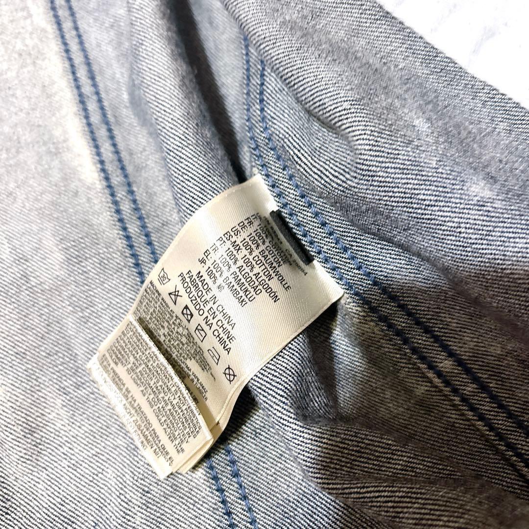 DIESEL ディーゼル ジップ デニムジャケット Gジャン クラッシュ加工