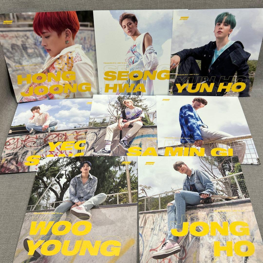 ATEEZ TREASURE EP.3 One To All サン トレカ