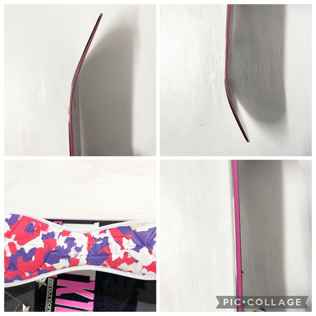 板のみ　011 FLAT KING レディース スノーボード