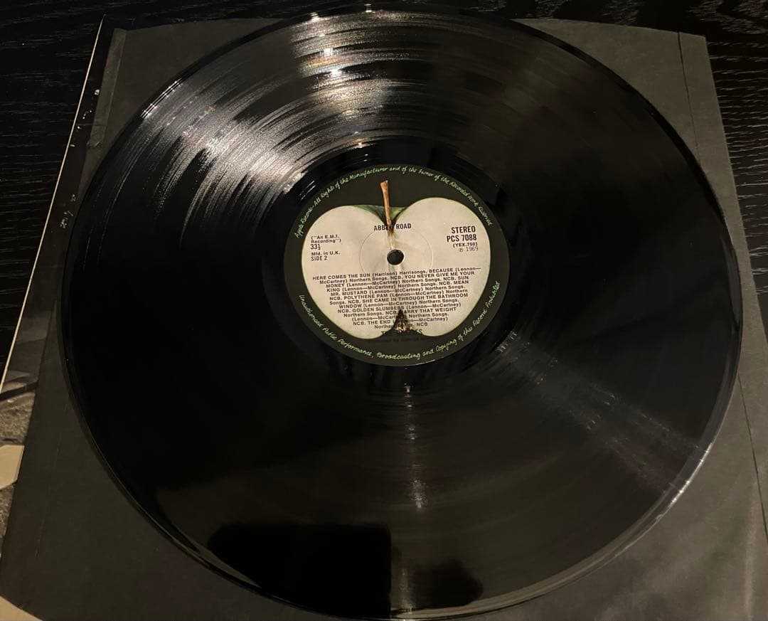【美品】THE BEATLES ABBEY ROADレコード　初期盤