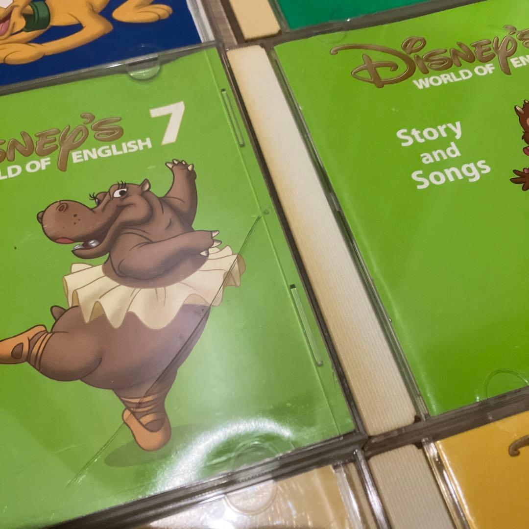 Disney WORLD OF ENGLISH DVD cd セット