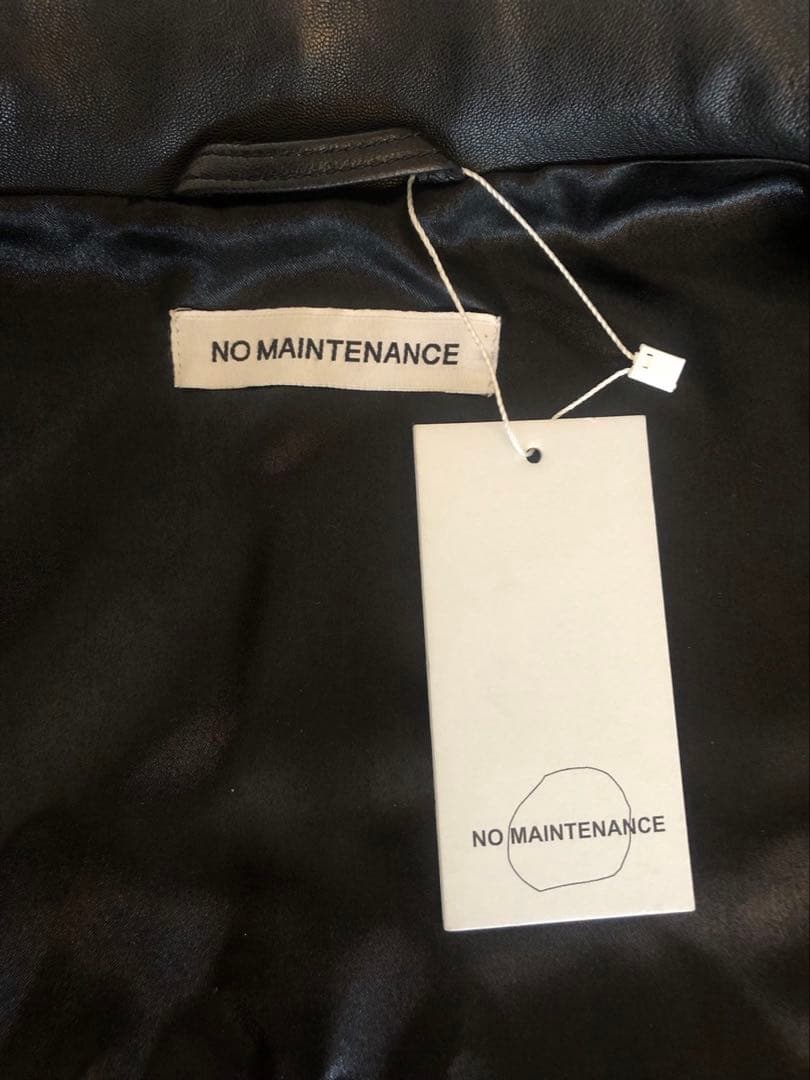 ノーメンテナンス　AERO LEATHER JACKET サイズM
