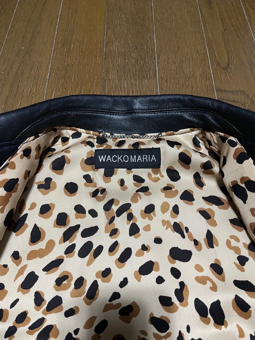 WACKO MARIA レザー　ライダース　トラッカー　ジャケット