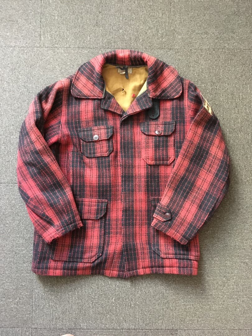 古着50s EMERGEMEY GARMENT ウールハンティングジャケット