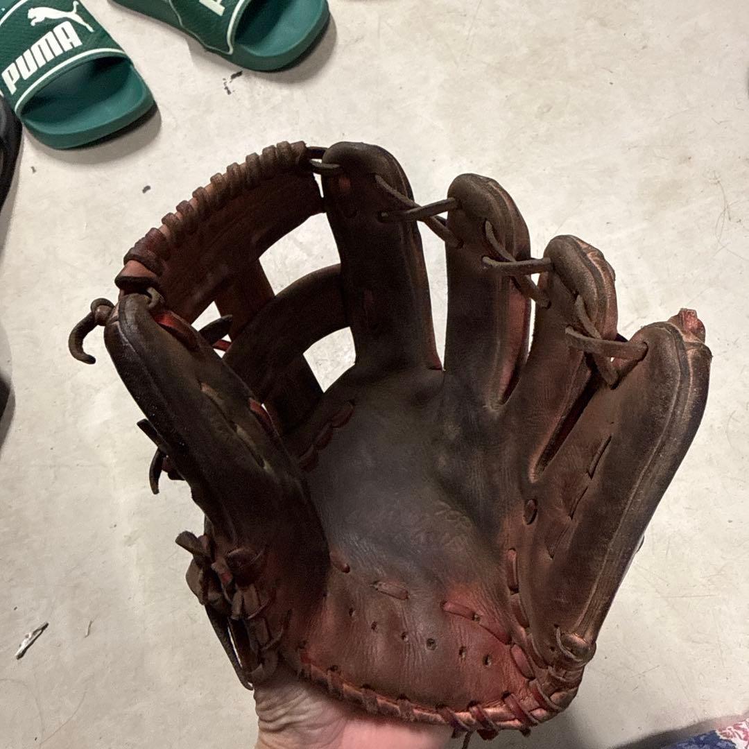 ブラウン レザー 野球グローブ
