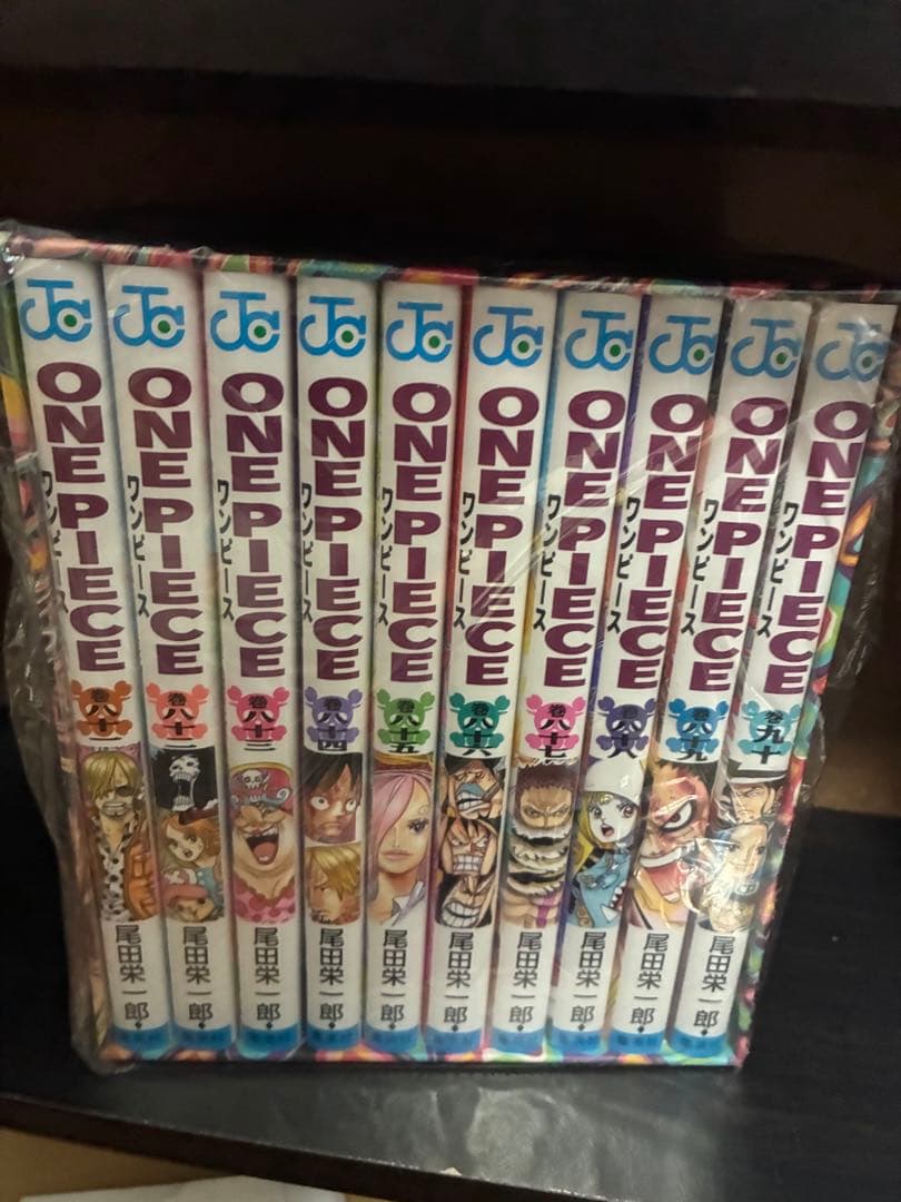【新品未開封62〜90巻】ワンピース　1〜90巻　BOX全巻セット