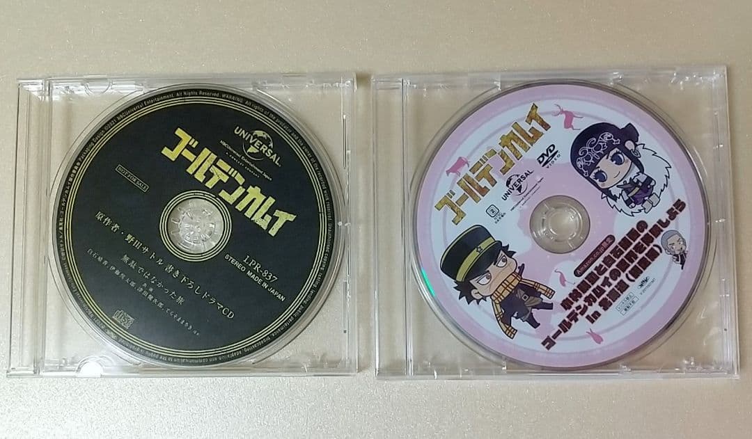 ゴールデンカムイ　アニメ第三期DVD 3巻　特典セット　GOLDEN KAMUY