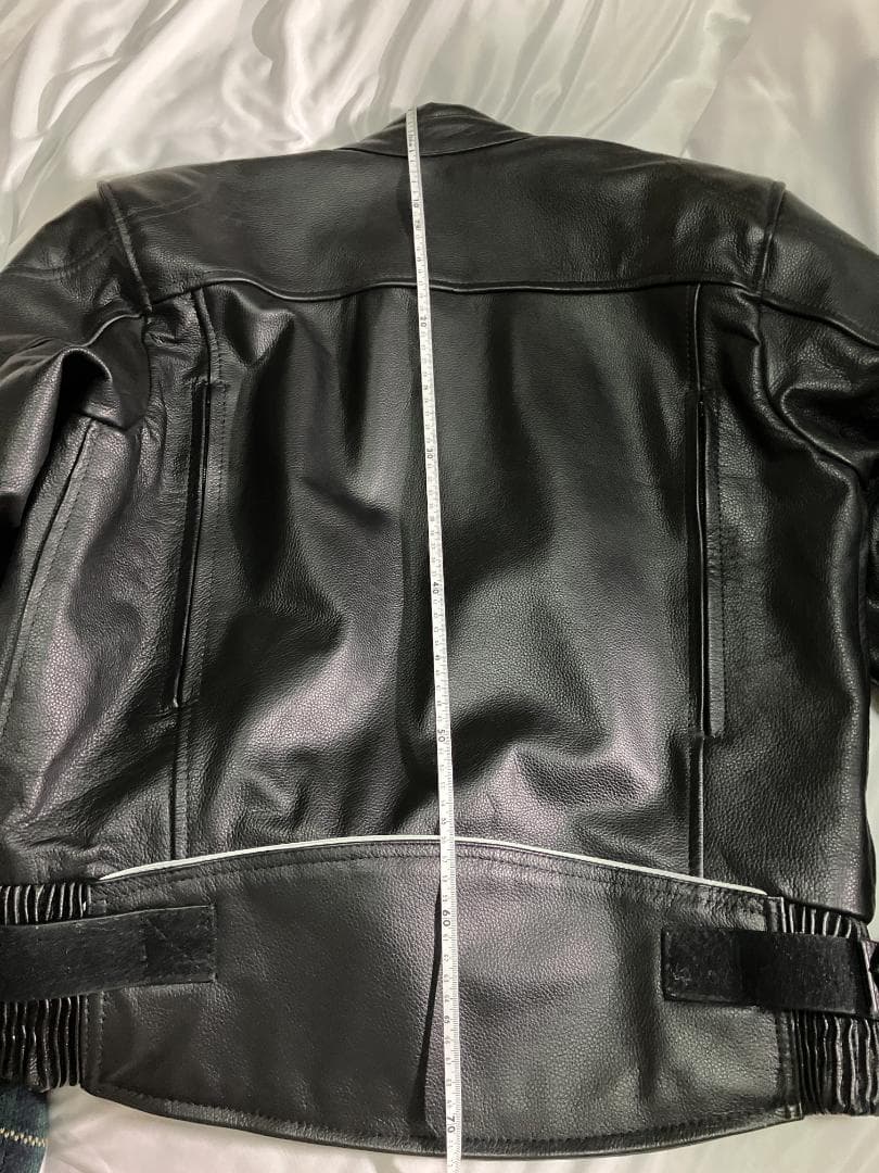 ブラックレザージャケット ライダースジャケット