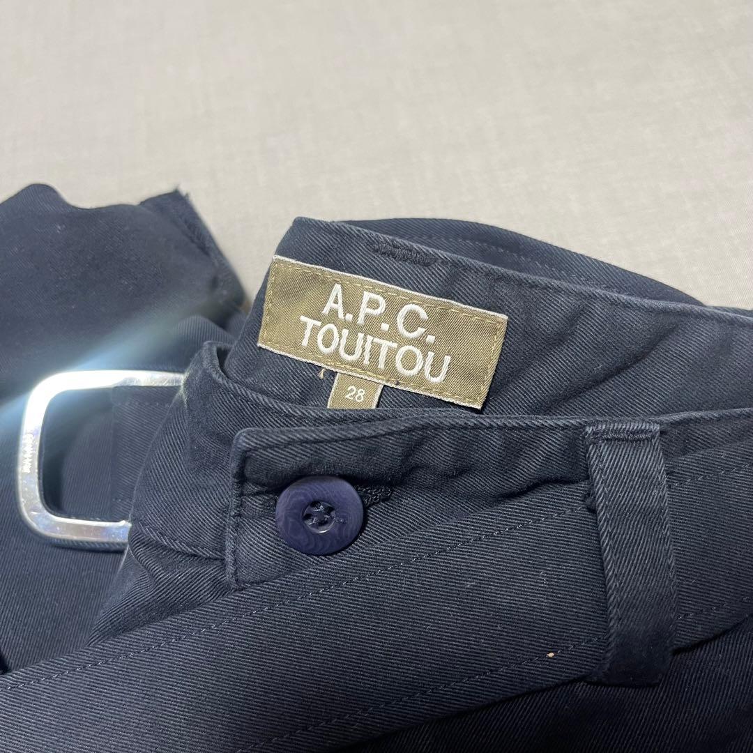 パンツ APC TOUITOU TROUSERS MARINE NAVY w28